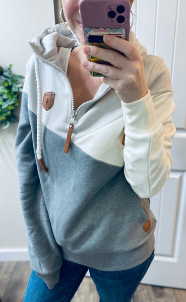 1/4 Zip Wanakome Hoodie