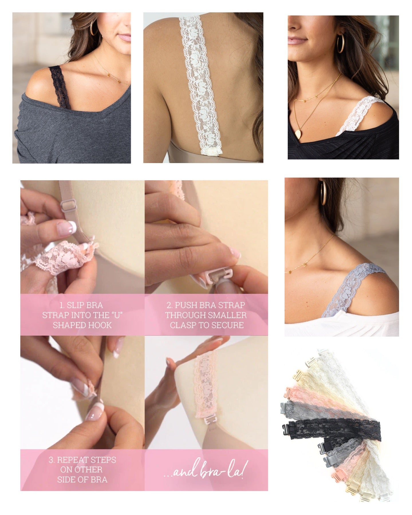 Bra Strap Covers – Sweet Summit Boutique