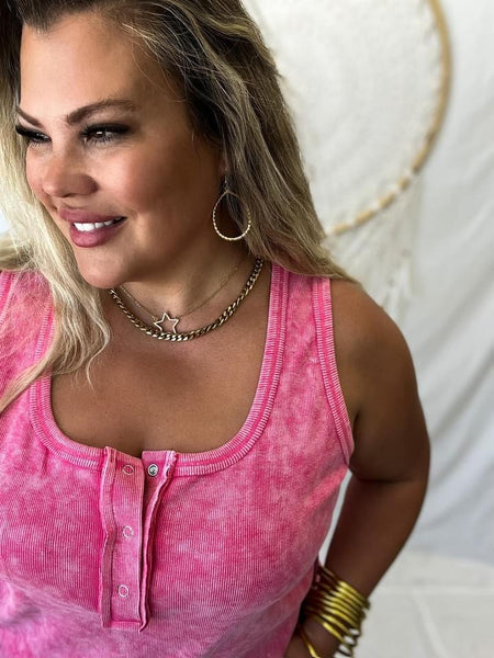 sale! Mineral Wash Button Tank