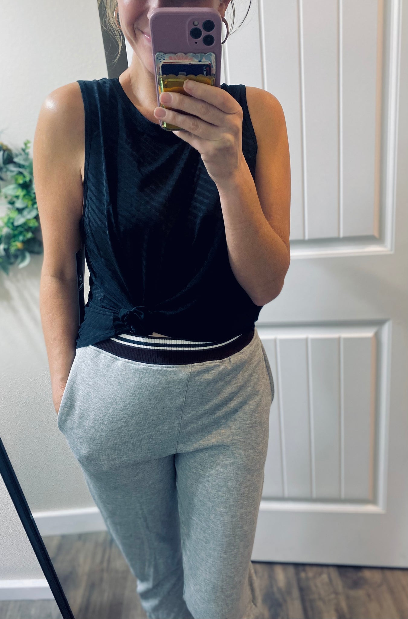 Black Workout Tank Top
