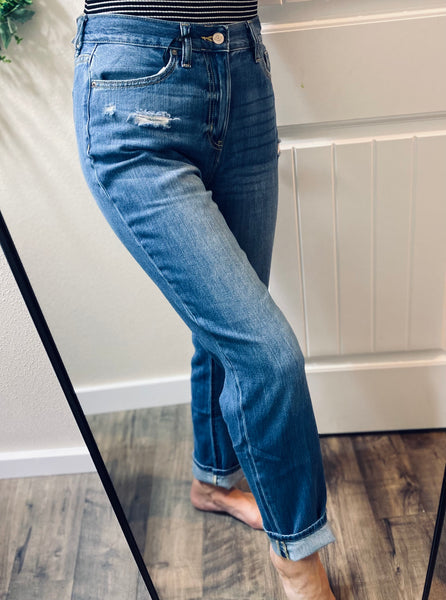 High Rise Mom Jeans