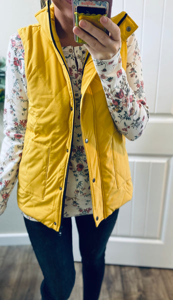 SALE! Soft Quilted Vest
