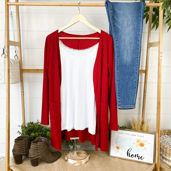 Ribbed Cardigans