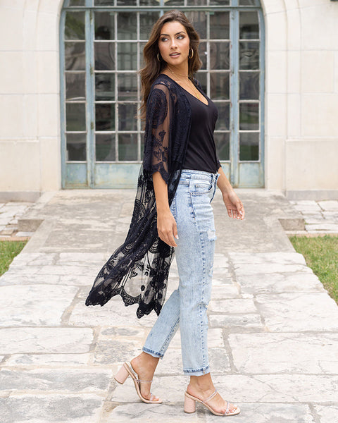 Preorder Stone Wash Distressed Boyfriend Fit Denim