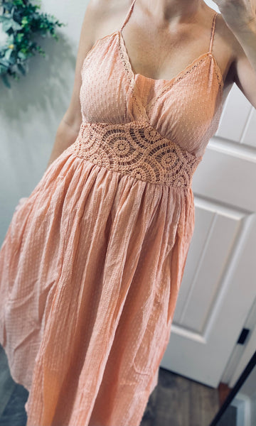 Lace Midi Dress