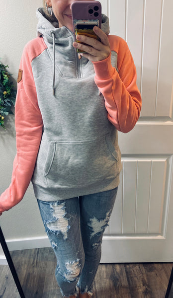 Preorder Wanakome Guava 1/4 Zip Hoodie