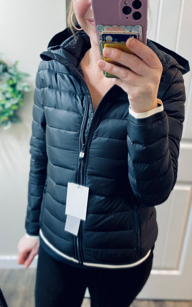 Black Puff Jacket