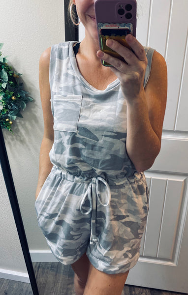 Camo Romper