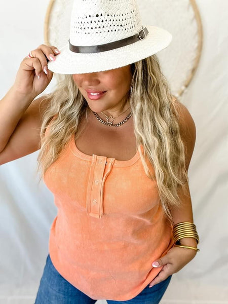 sale! Mineral Wash Button Tank