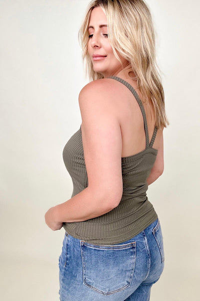 New! Ribbed Tank