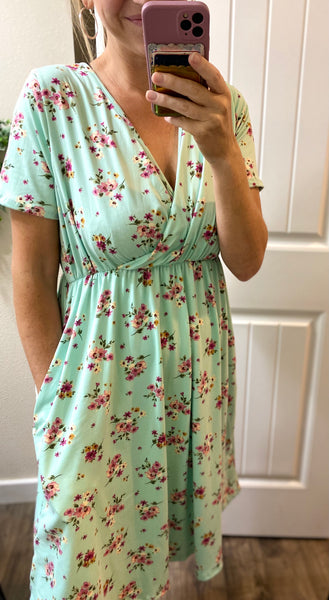 Faux Wrap Dresses
