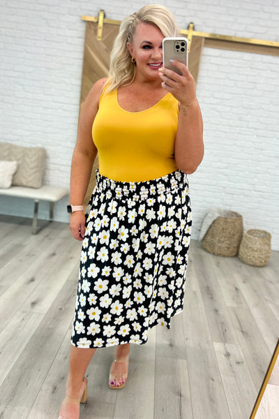 Hey Daisy Midi Skirt