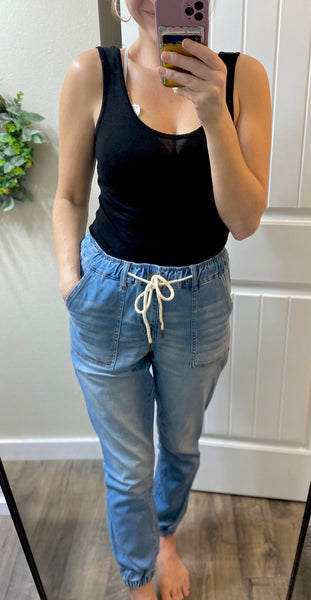 Denim Joggers