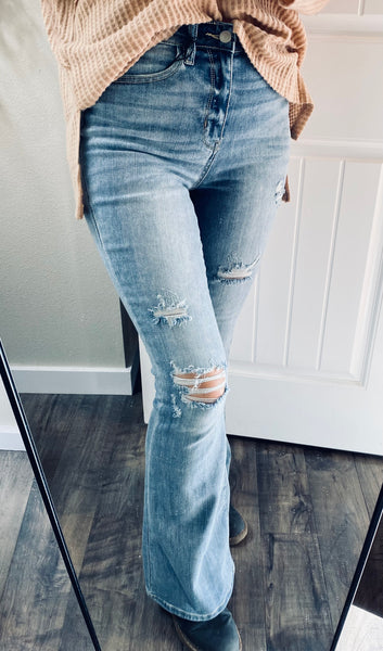 Judy Blue Bootcut Midwash Denim