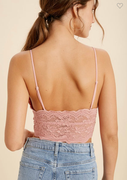 Sale! Scalloped Lace Bralette