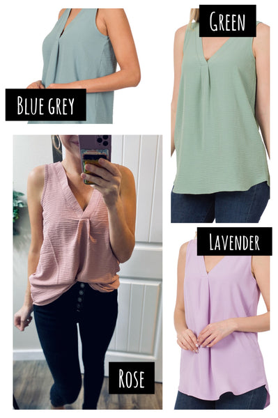 V Sleeveless Top