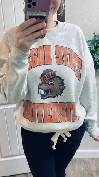 UofO/OSU Fleece Licensed Sweatshirt