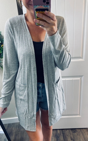 Ribbed Cardigans