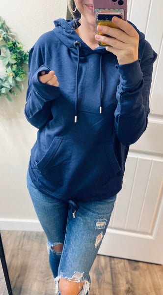 Sale! Lux Navy Pullover Wanakome