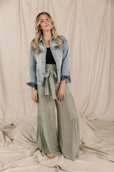 Ampersand Tiered Boho Pants