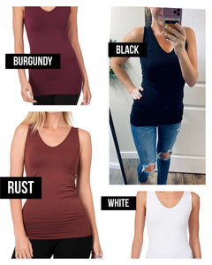 Sleeveless Smoothing Cami’s