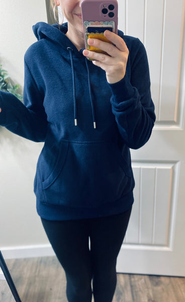 Preorder Navy Wanakome Fleece Pullover