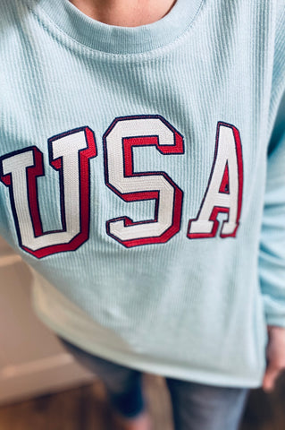Sale! USA Corded Sweatshirt