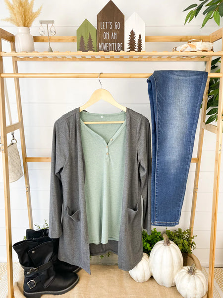 Ribbed Cardigans