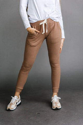 Mocha Ampersand Ave. Joggers