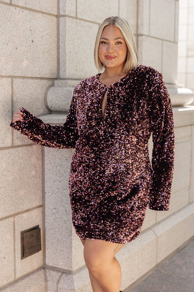 Glitter Sequin Dress