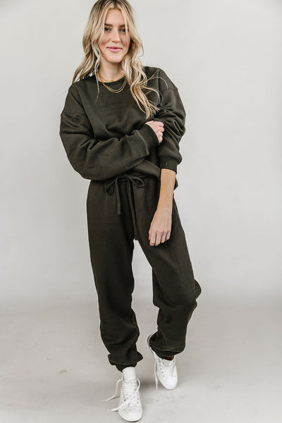 Ampersand Fleece Pullover/Joggers