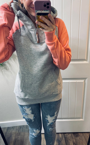 Preorder Wanakome Guava 1/4 Zip Hoodie