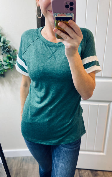 Track Short Sleeve Tee
