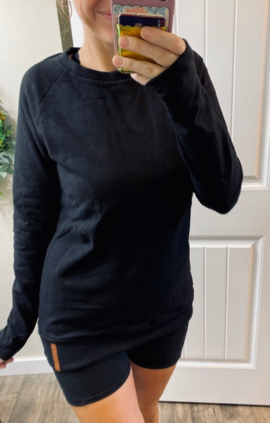 Ampersand Ave. Black Side Zip Pullover