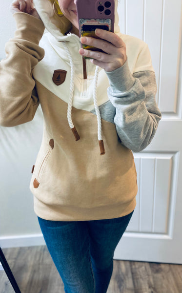 1/4 Zip Wanakome Hoodie