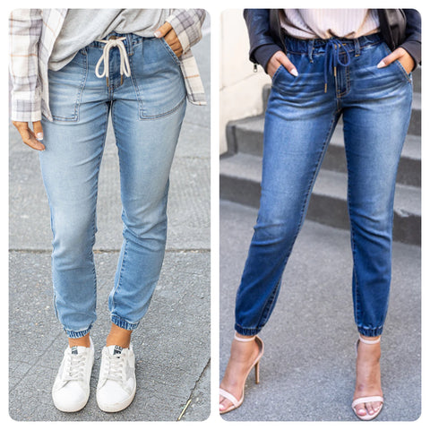 Denim Joggers
