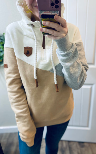 1/4 Zip Wanakome Hoodie
