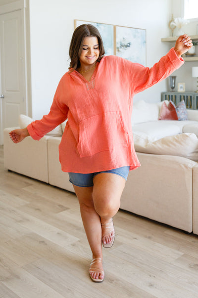 Coral Beach Pullover