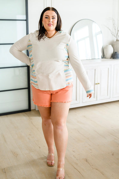Beach Hoodie with Accent