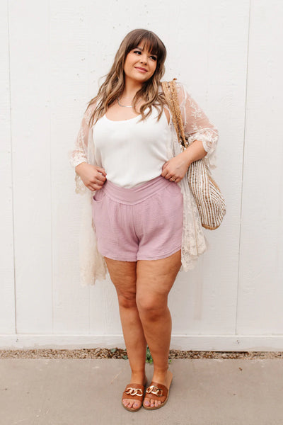 Beachwalk Shorts in Mauve