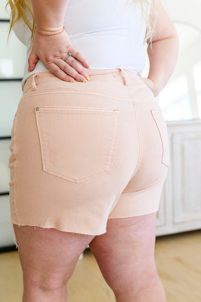 Judy Blue Blush Cut Off Shorts
