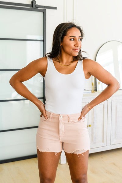 Judy Blue Blush Cut Off Shorts
