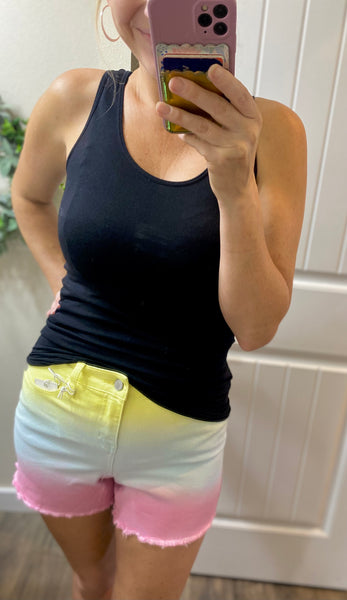 Judy Blue Dip Dye Denim Shorts