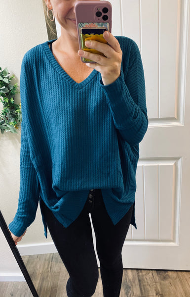 Waffleknit Long Sleeve