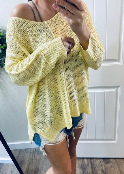 Oversized Light Sweater