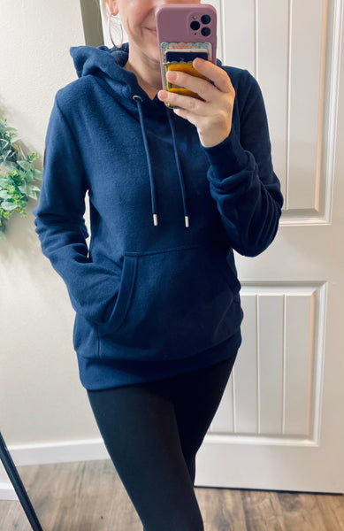 Preorder Navy Wanakome Fleece Pullover