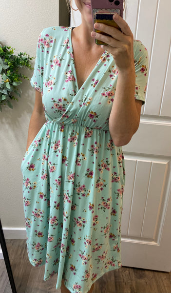 Faux Wrap Dresses