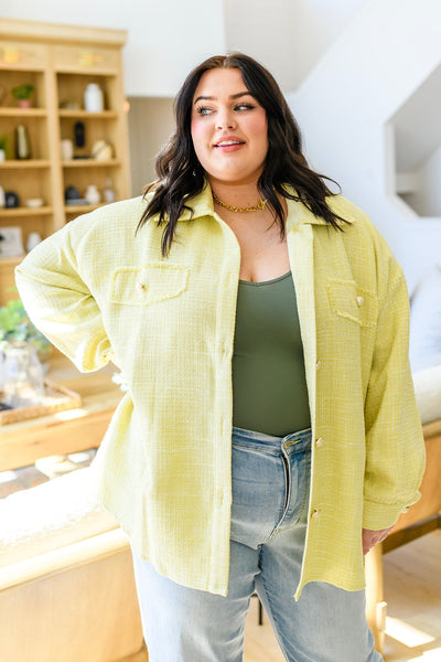 Short Seamless Reversible Tank in Olive