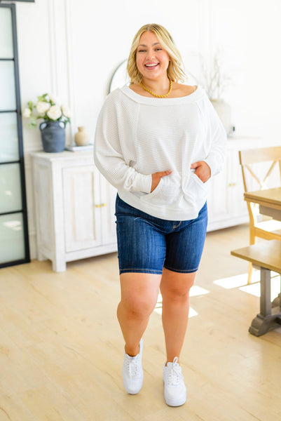 Judy Blue Denim Biker Shorts