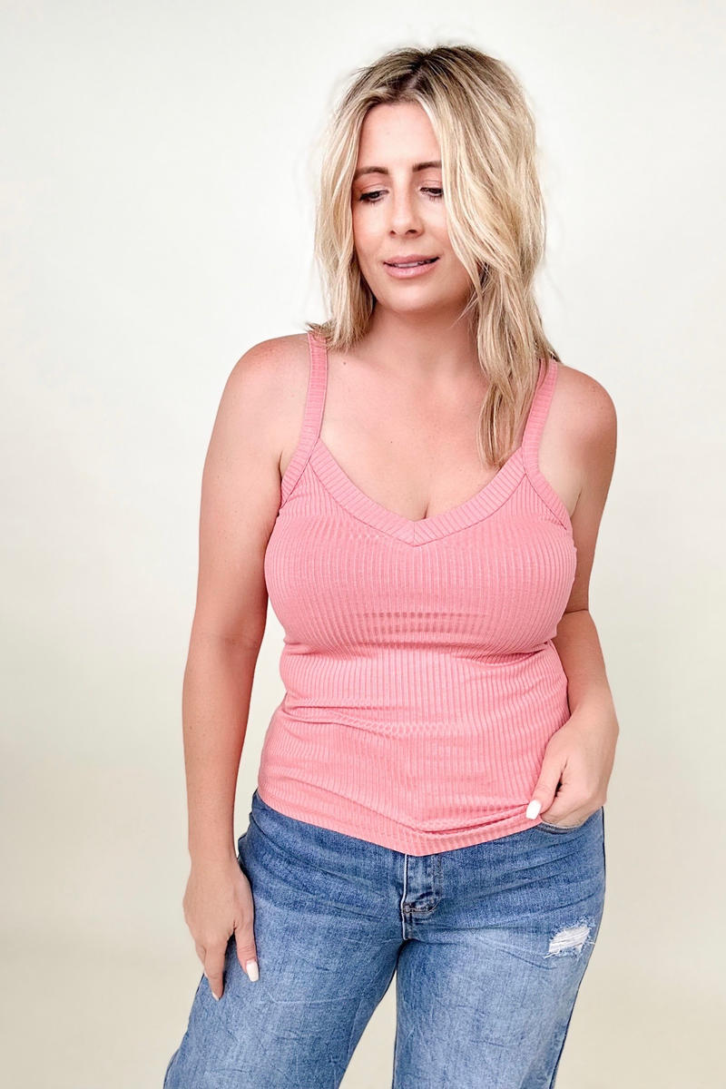 New! Ribbed Tank